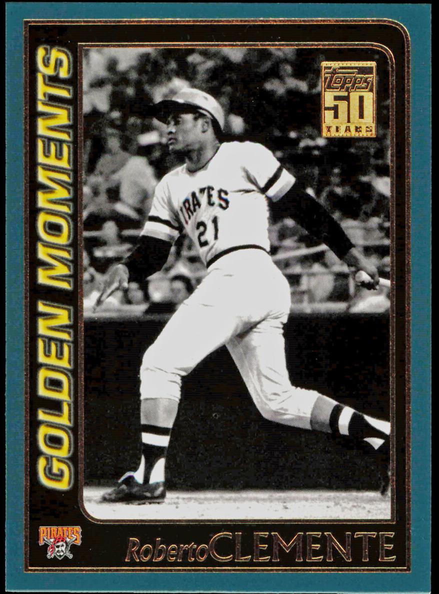 2001 Topps Baseball Home Team Advantage Roberto Clemente #784