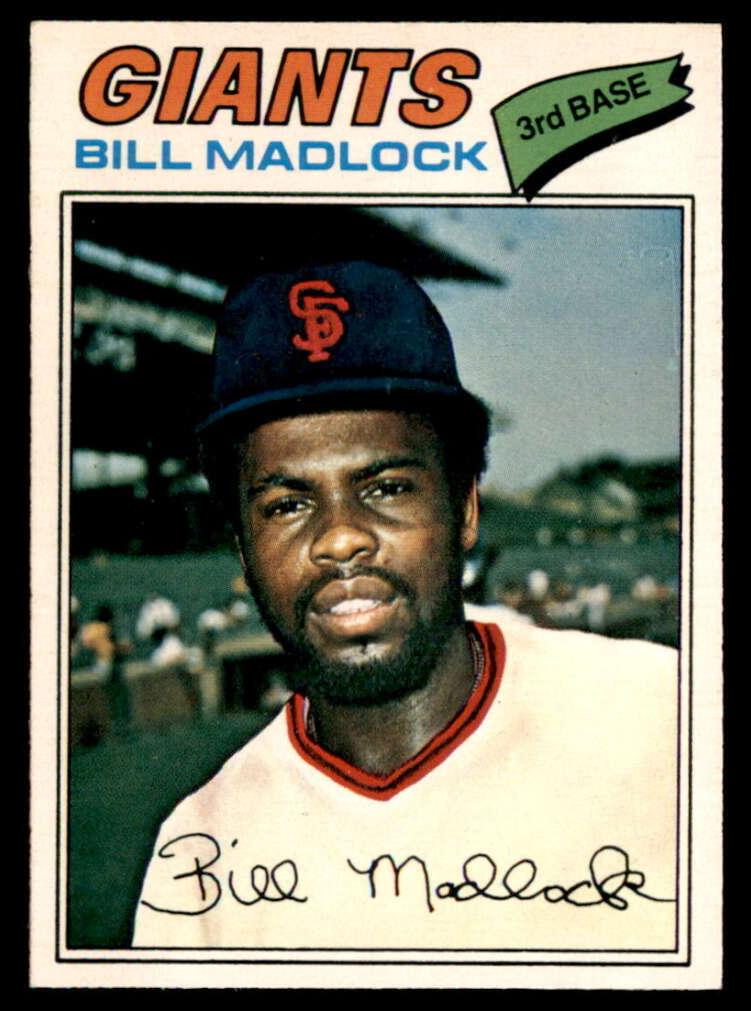 1977 O-Pee-Chee Baseball Bill Madlock #56 PSA 9