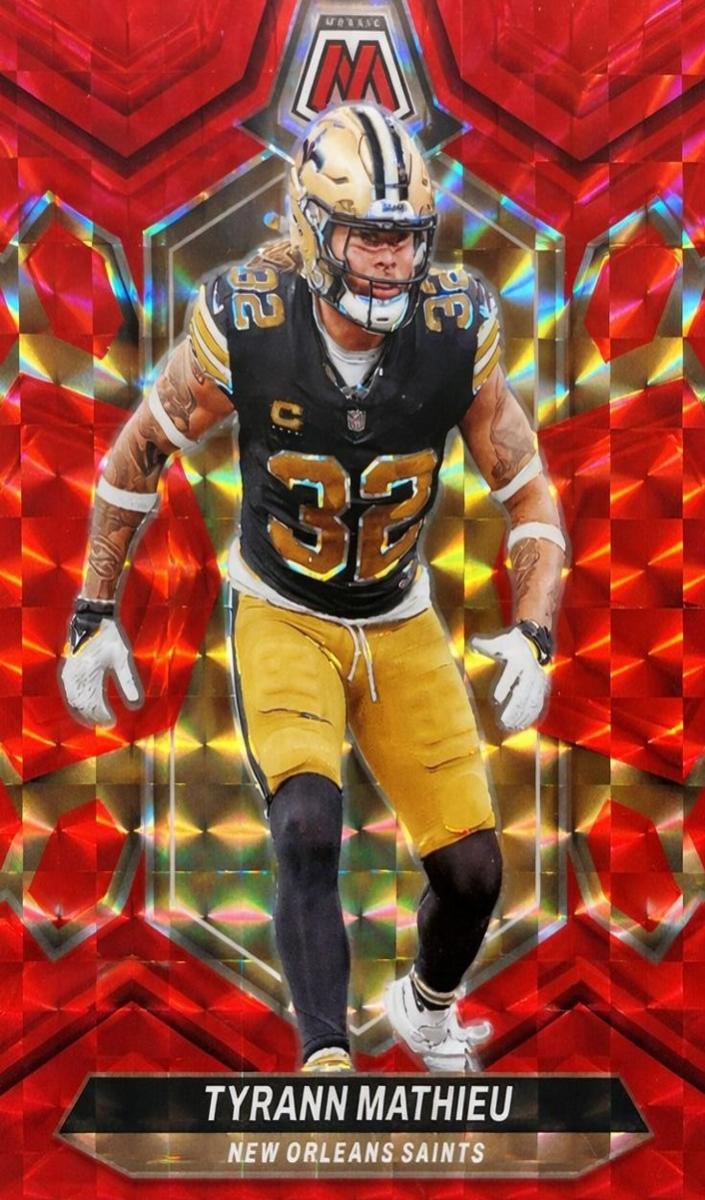 2024 Panini Mosaic Football Red Tyrann Mathieu #161