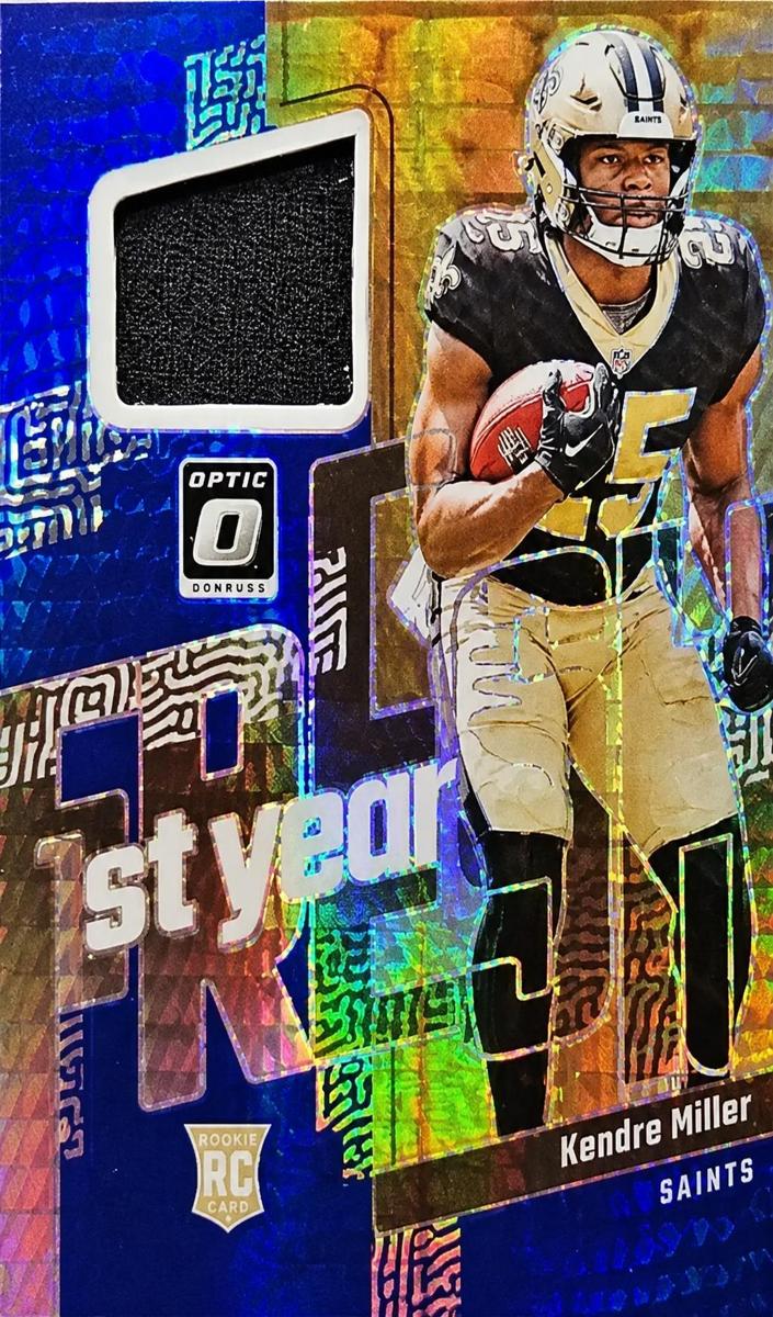 2023 Donruss Optic Football Blue Hyper Kendre Miller #FYF-KM