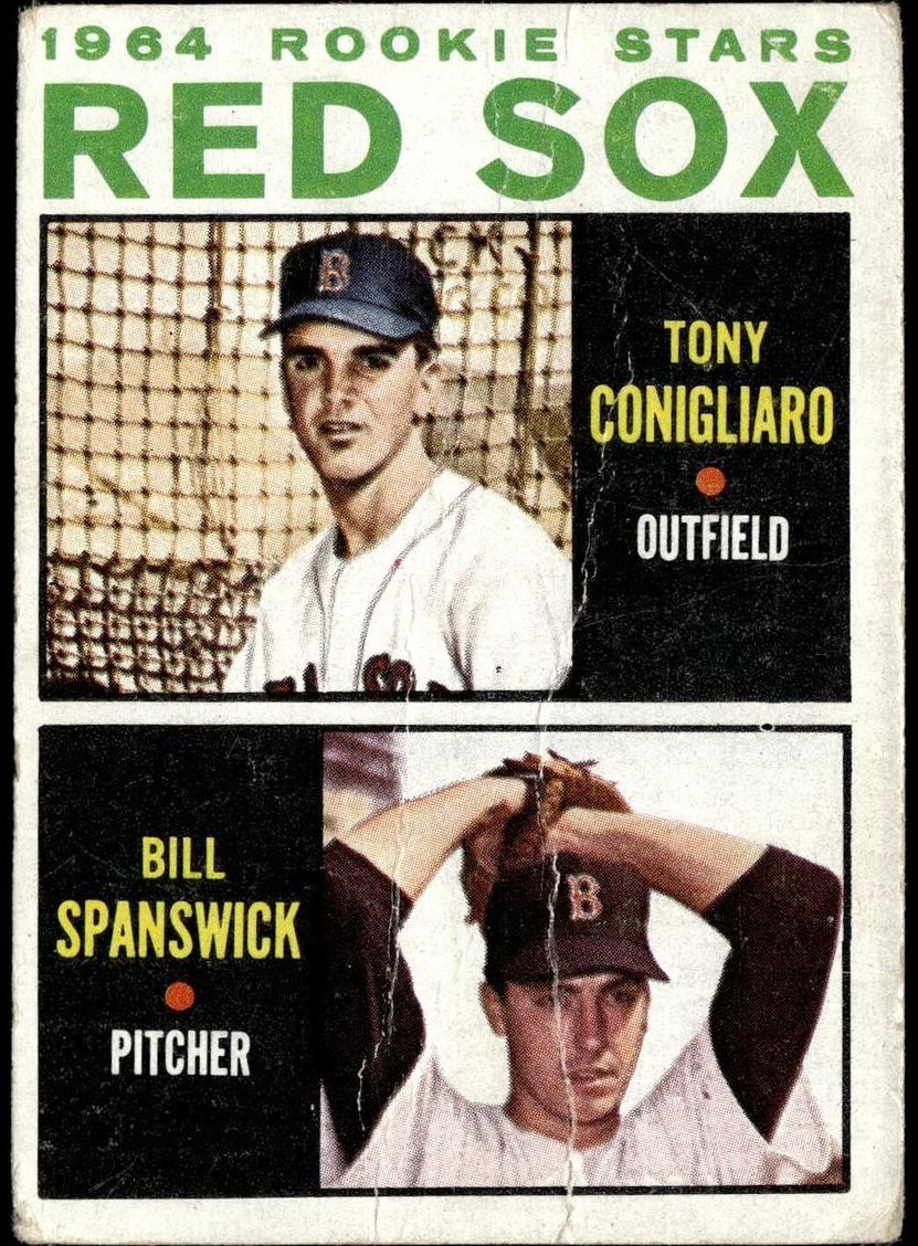 1964 Topps Baseball Red Sox Rookies #287