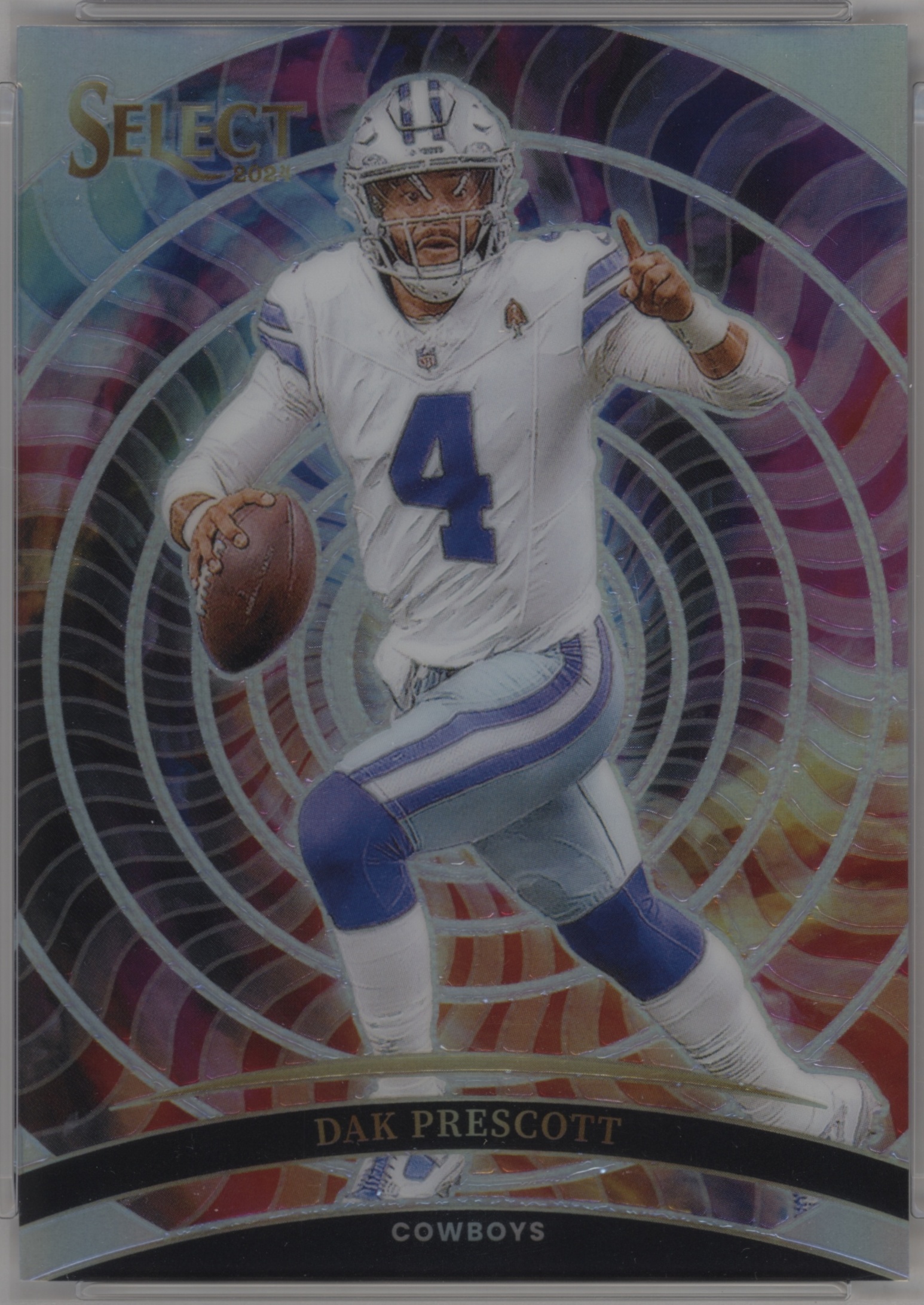 2024 Panini Select Football Dak Prescott #9 PSA 9