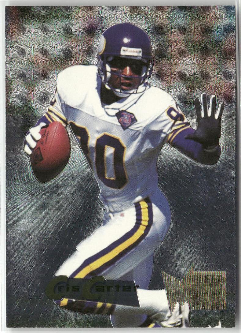 1995 Fleer Metal Football Cris Carter #104