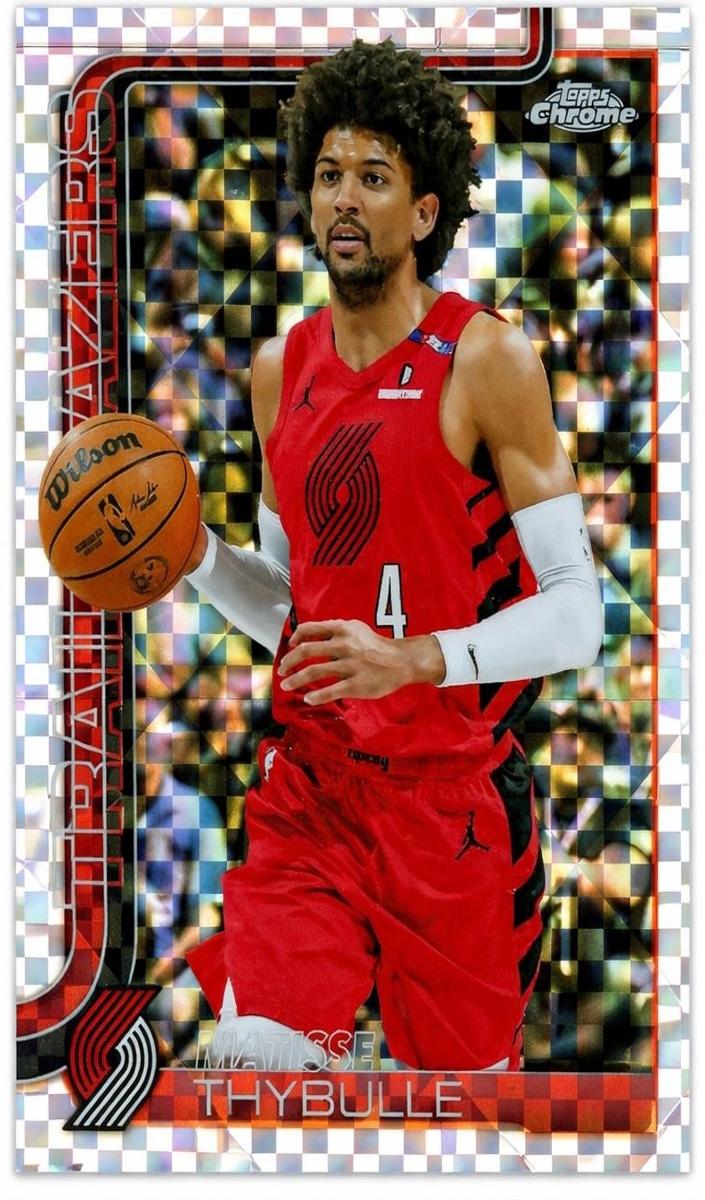 2025 Topps Chrome Basketball X-Fractor Matisse Thybulle #169