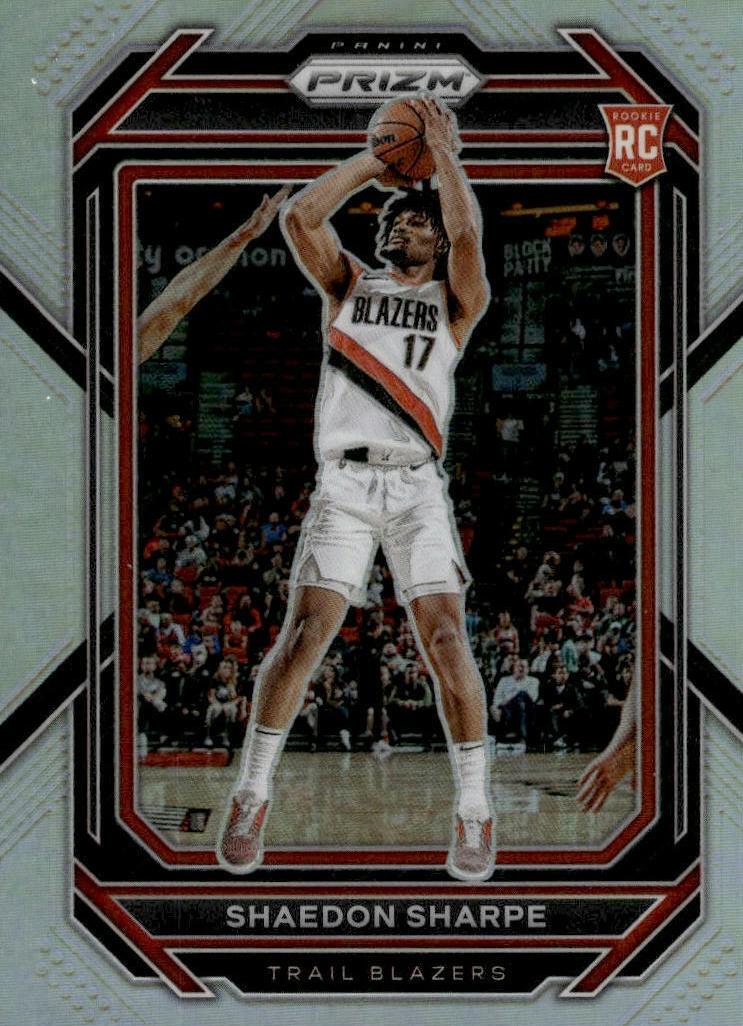 2022 Panini Prizm Basketball Silver Shaedon Sharpe #250