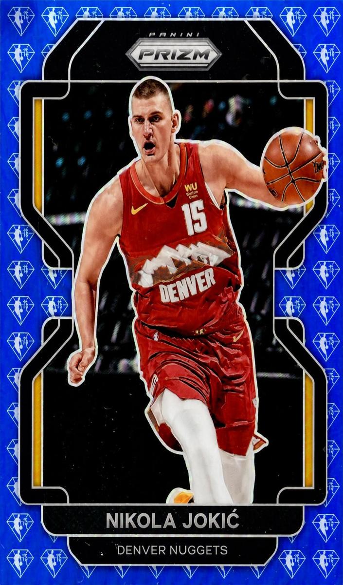 2021 Panini Prizm Basketball NBA 75th Prizm Nikola Jokic #32