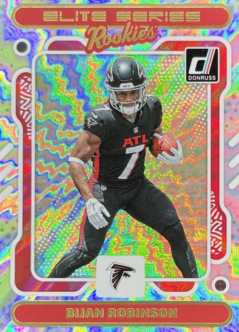 2023 Panini Donruss Football Bijan Robinson #4 SGC 10