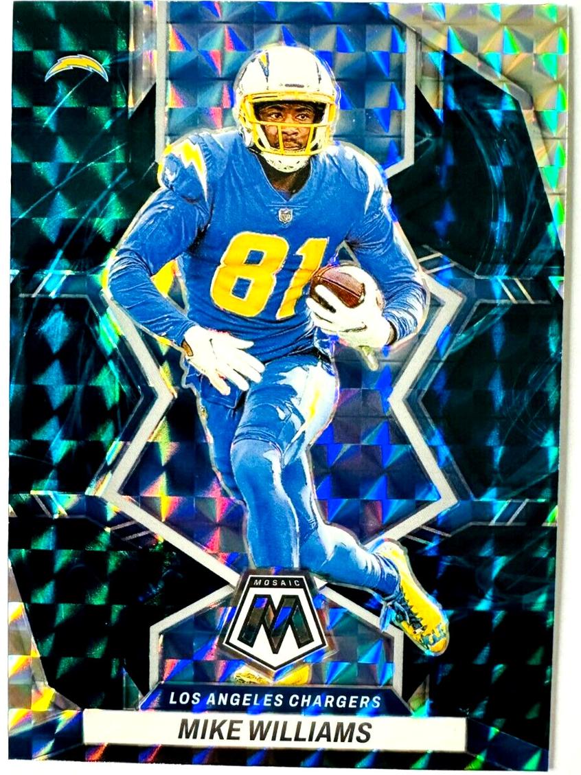 2022 Panini Mosaic Football Genesis Mike Williams #104