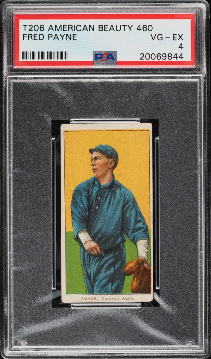 1909-11 T206 Baseball Fred Payne #NNO