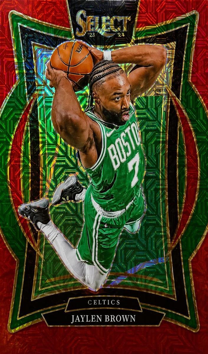 2024 Panini Select Basketball Red Mojo Jaylen Brown #29