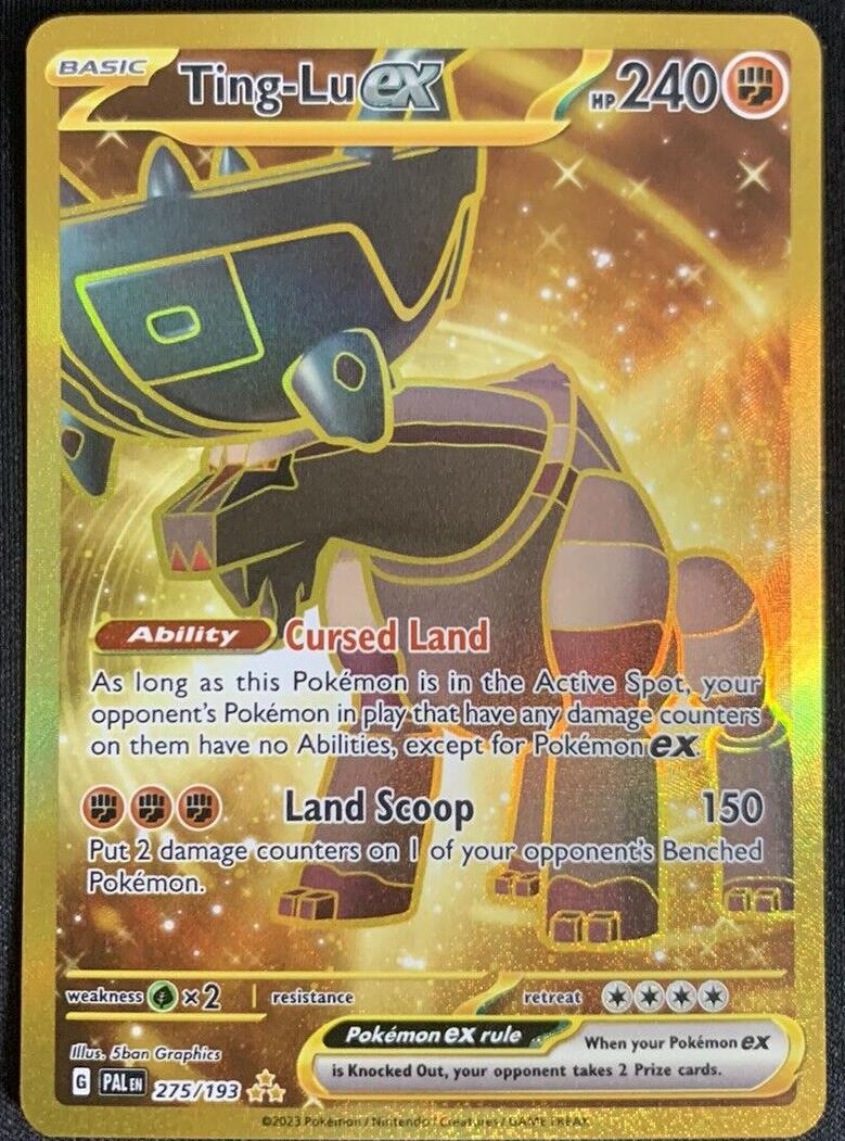 2023 Pokemon Scarlet & Violet Paldea Evolved Ting-Lu #275