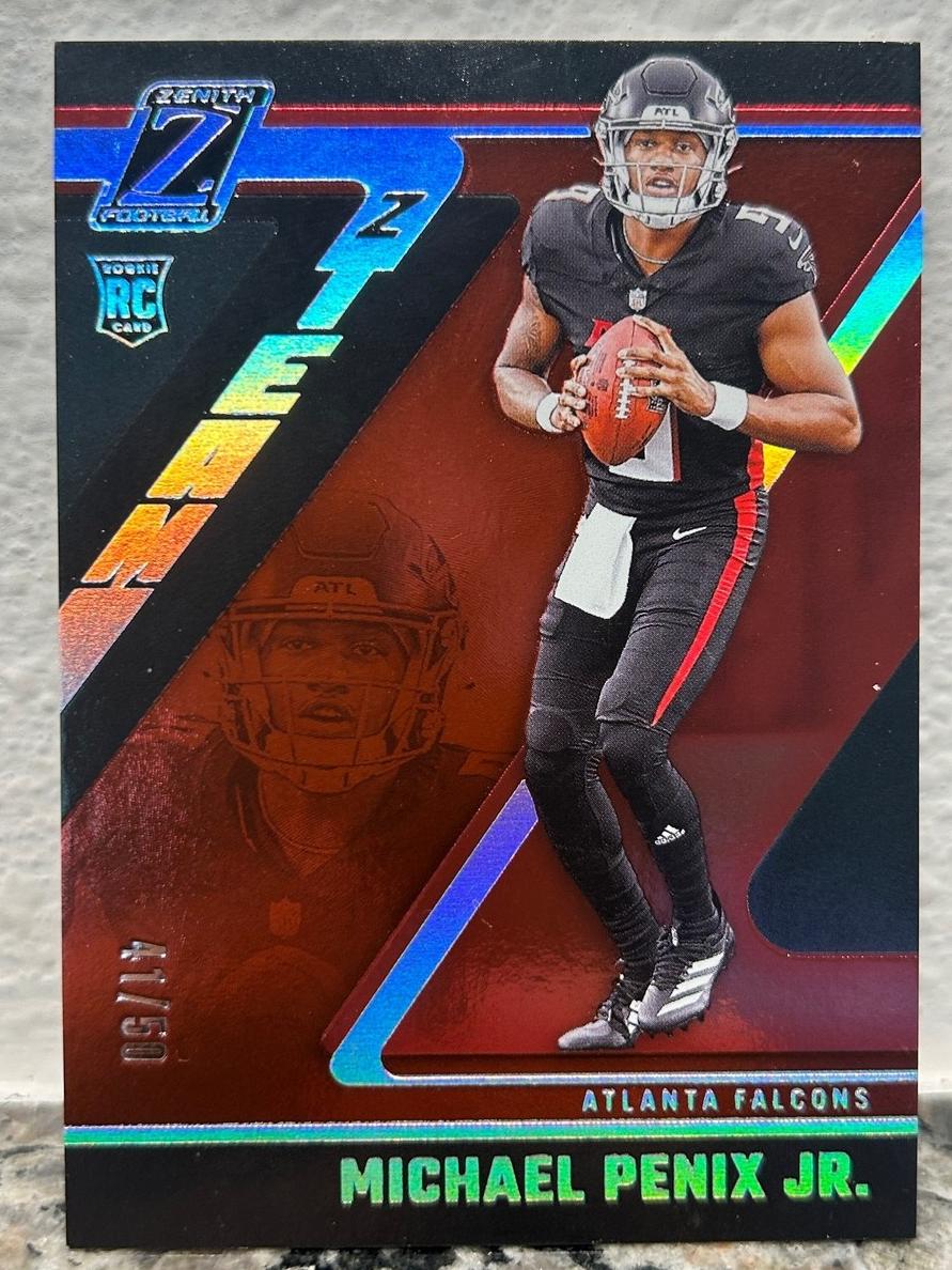 2024 Panini Zenith Football Red Michael Penix Jr. #9