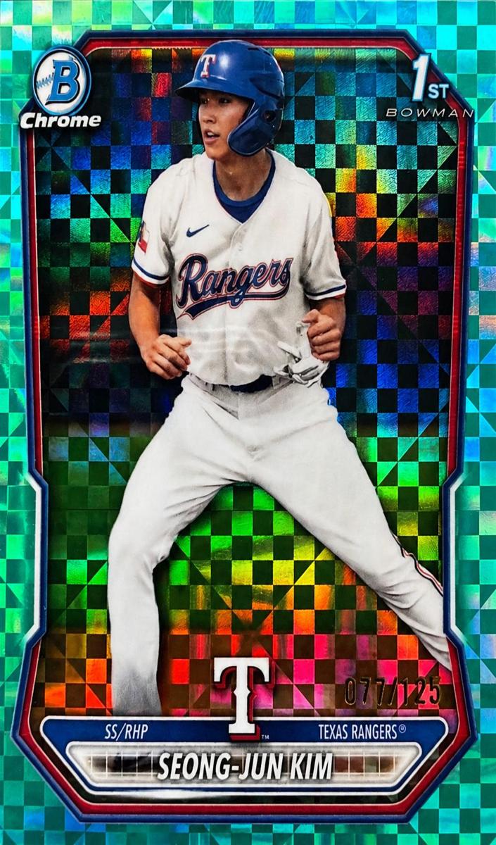 2026 Bowman Baseball Aqua Geometric Seong-Jun Kim #BCP-45