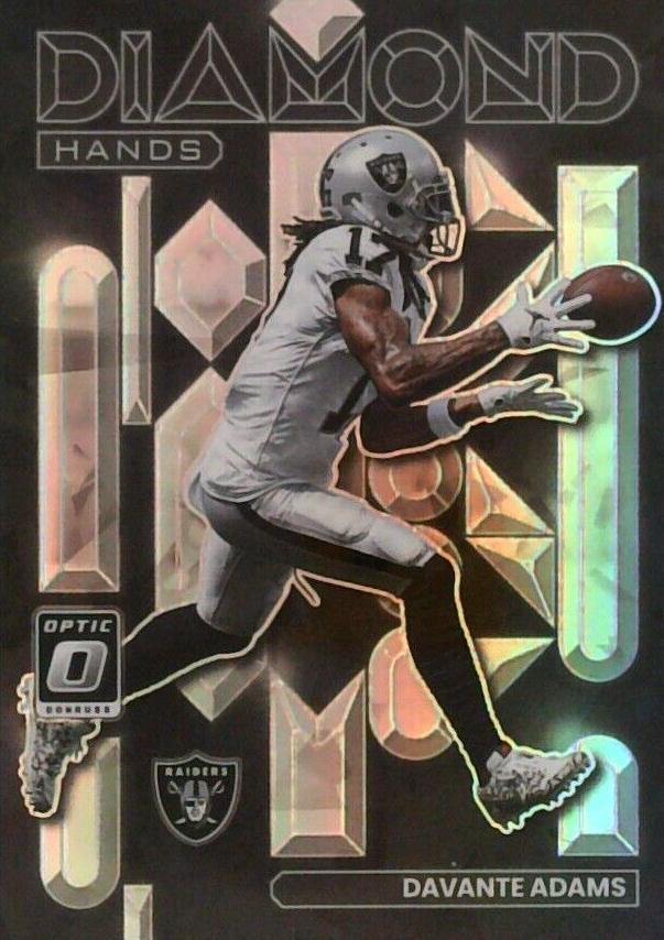 2022 Donruss Optic Football Davante Adams #DH-5 CGC 10