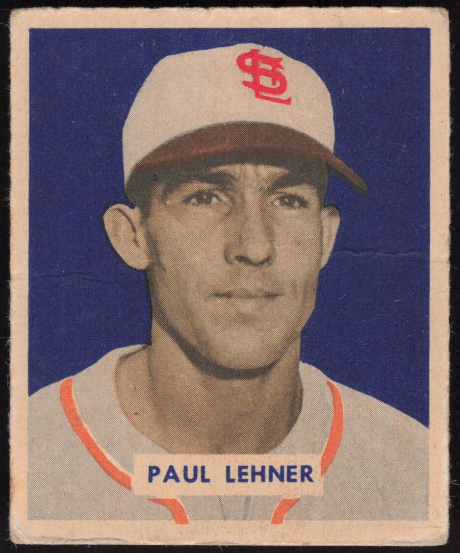 1949 Bowman Baseball Paul Lehner #131 PSA 5.5