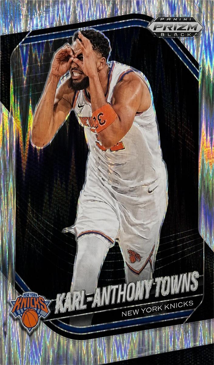 2024 Panini Prizm Black Basketball Skewed Karl-Anthony Towns #107