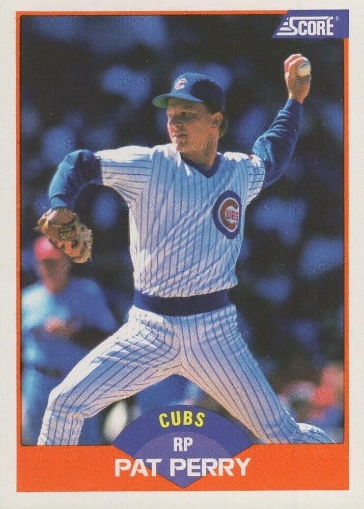 1989 Score Baseball Pat Perry #364