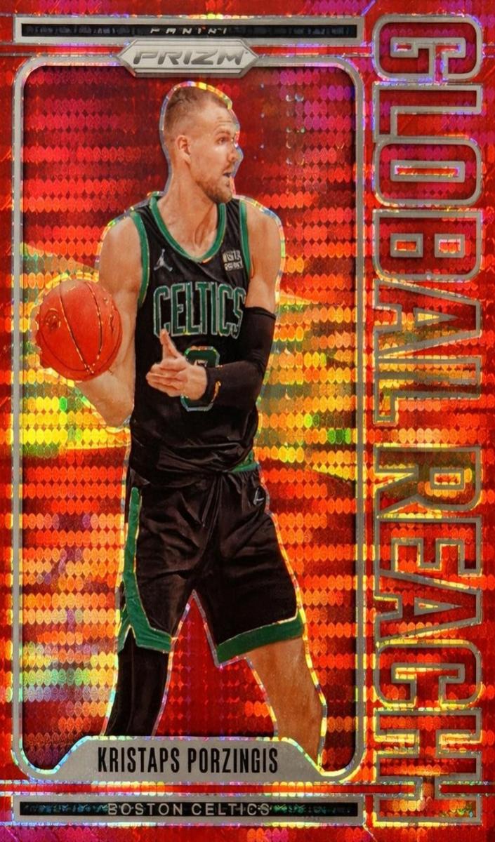 2024 Panini Prizm Basketball Red Pulsar Kristaps Porzingis #5