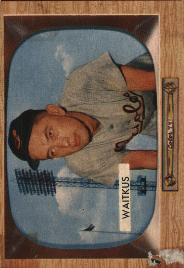 1955 Bowman Baseball Eddie Waitkus #4