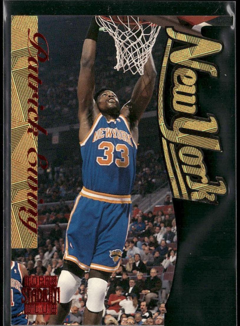 1996 Topps Stadium Club Basketball Patrick Ewing #F19