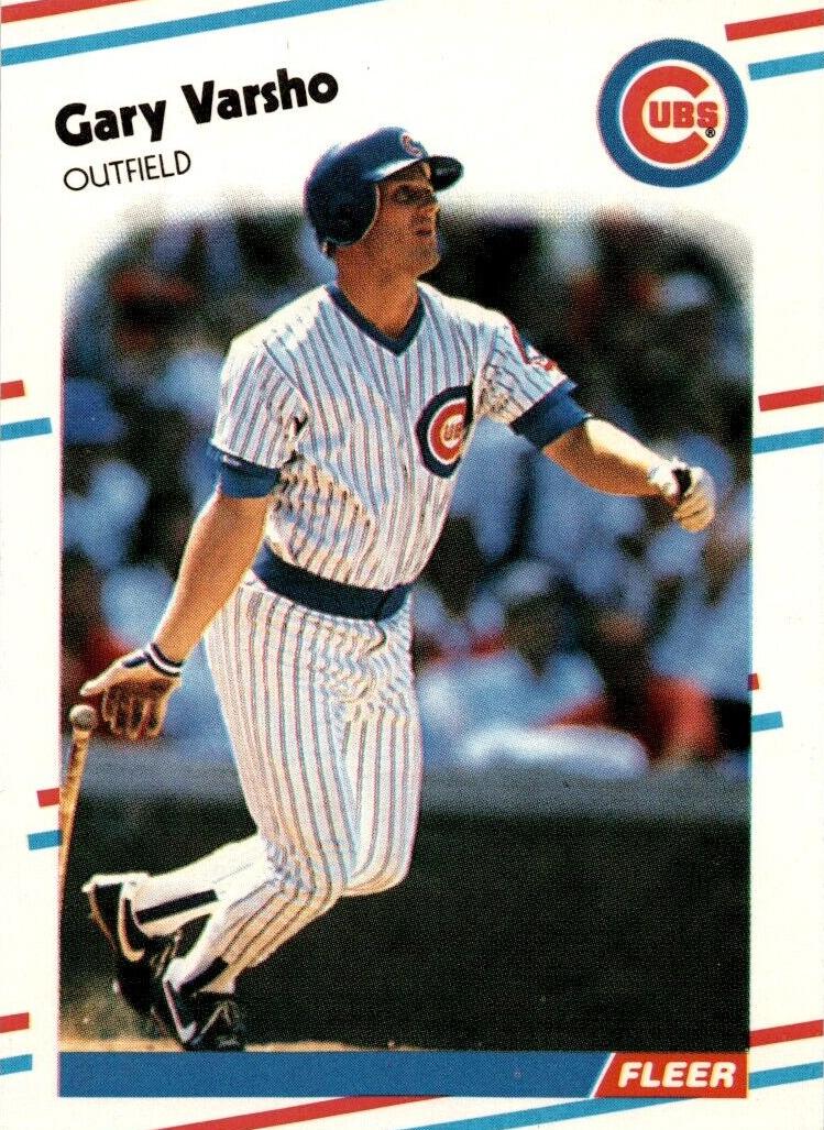 1988 Fleer Update Baseball Gary Varsho #U-81