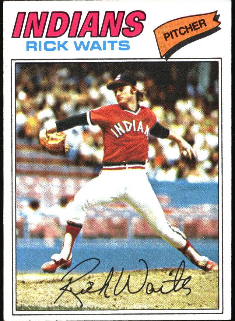 1977 Topps Baseball Rick Waits #306 PSA 9