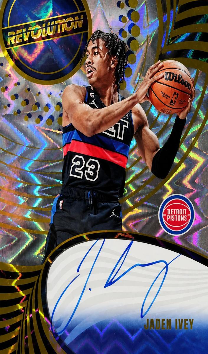 2023 Panini Revolution Basketball Fractal Jaden Ivey #A-IVE