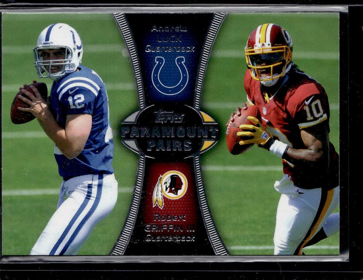 2012 Topps Football Andrew Luck #PA-LG PSA 10