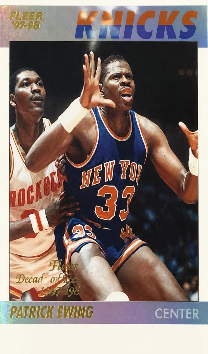 1997 Fleer Basketball Rare Traditions Patrick Ewing #3