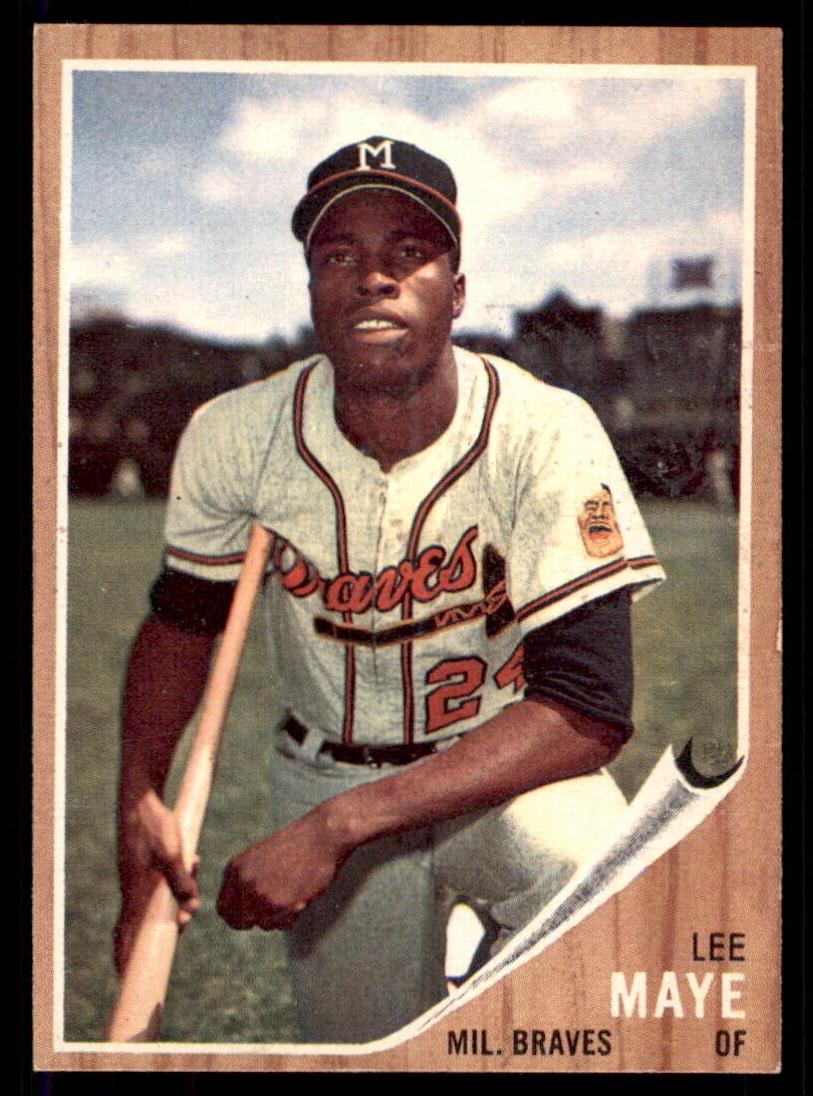 1962 Topps Baseball Lee Maye #518