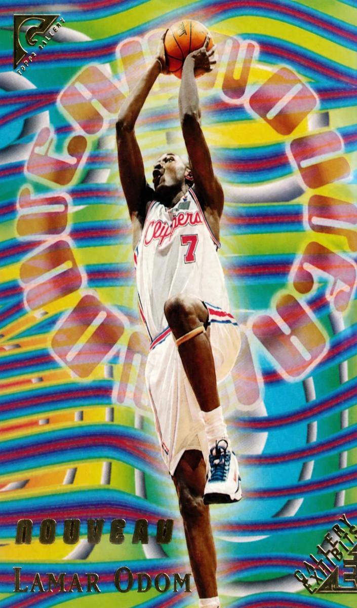 1999 Topps Gallery Basketball Lamar Odom #GE29