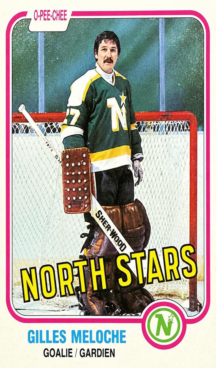 1981 O-Pee-Chee Hockey Gilles MeLoche #165 PSA 8.5