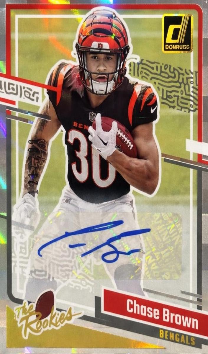 2023 Panini Donruss Football Chase Brown #39