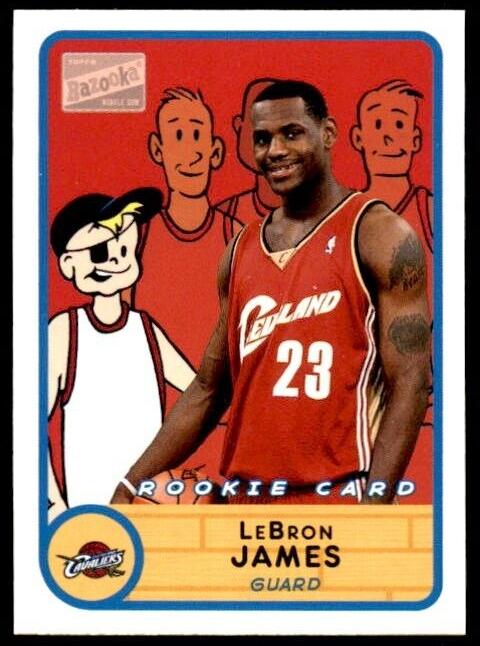 2003 Topps Bazooka Basketball LeBron James #276