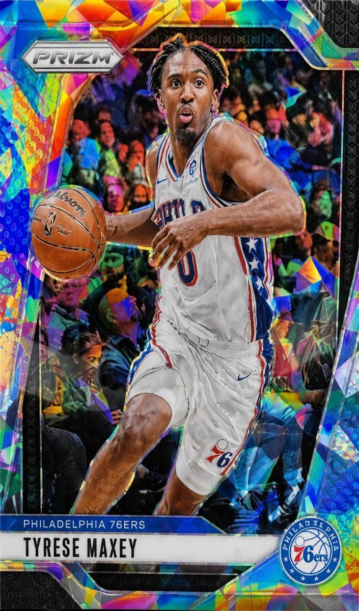 2024 Panini Prizm Basketball Ice Tyrese Maxey #96