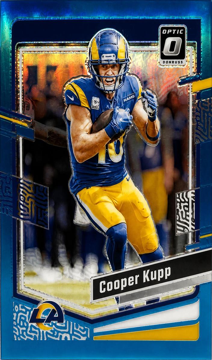 2023 Donruss Optic Football Aqua Cooper Kupp #110