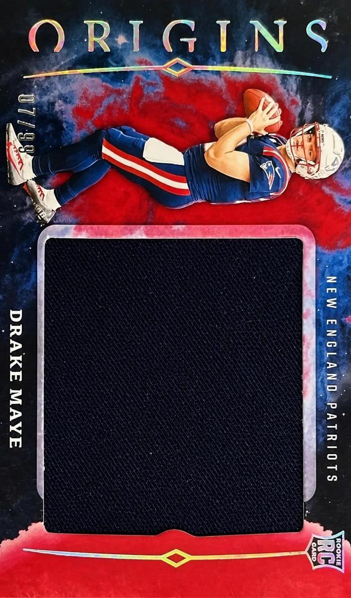 2024 Panini Origins Football Red Drake Maye #RJJ-DMA