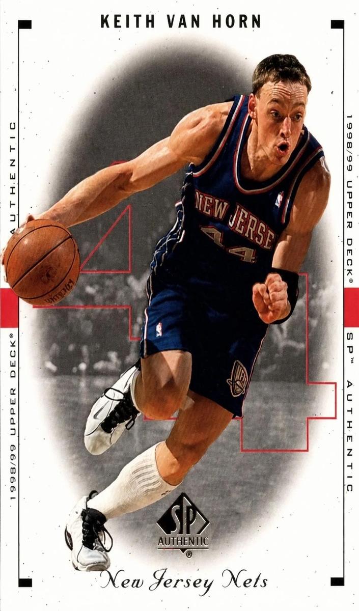1998 SP Authentic Basketball Keith Van Horn #56 PSA 8