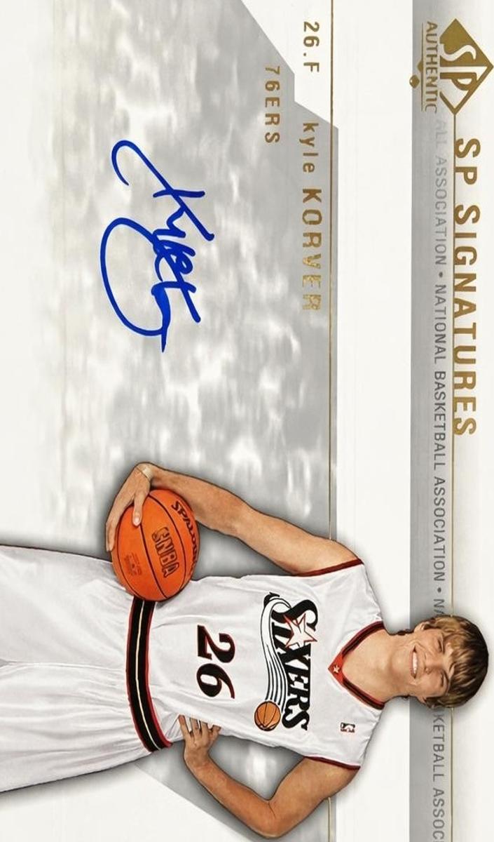 2003 SP Authentic Basketball Kyle Korver #KK-A