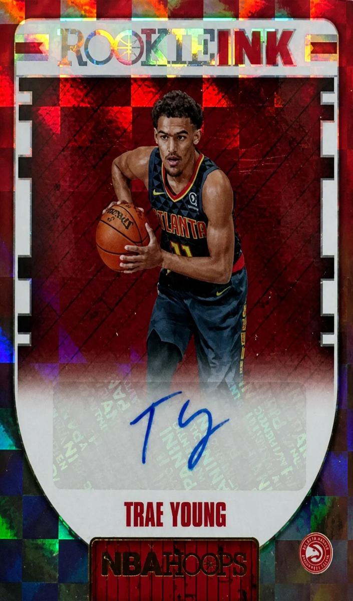 2018 Panini Hoops Basketball Trae Young #RI-TY PSA 9