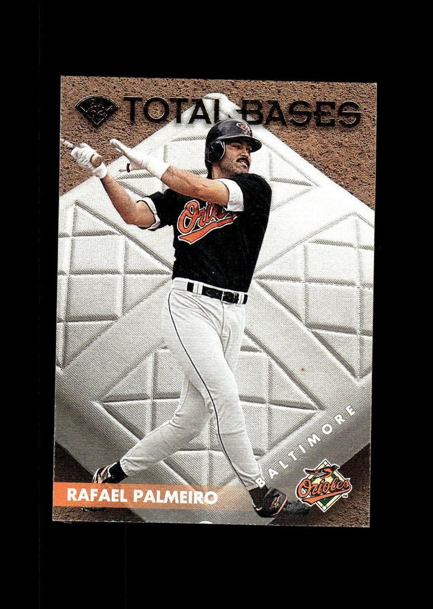 1996 Leaf Baseball Rafael Palmeiro #3