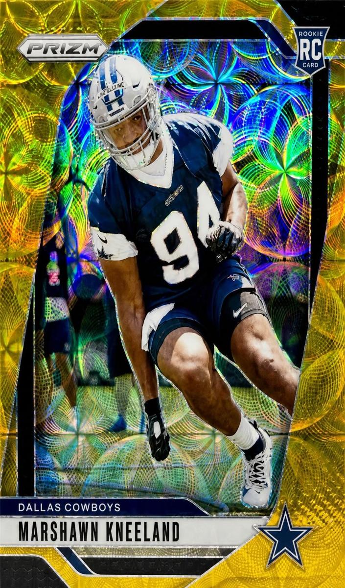 2024 Panini Prizm Football Choice Gold Marshawn Kneeland #373