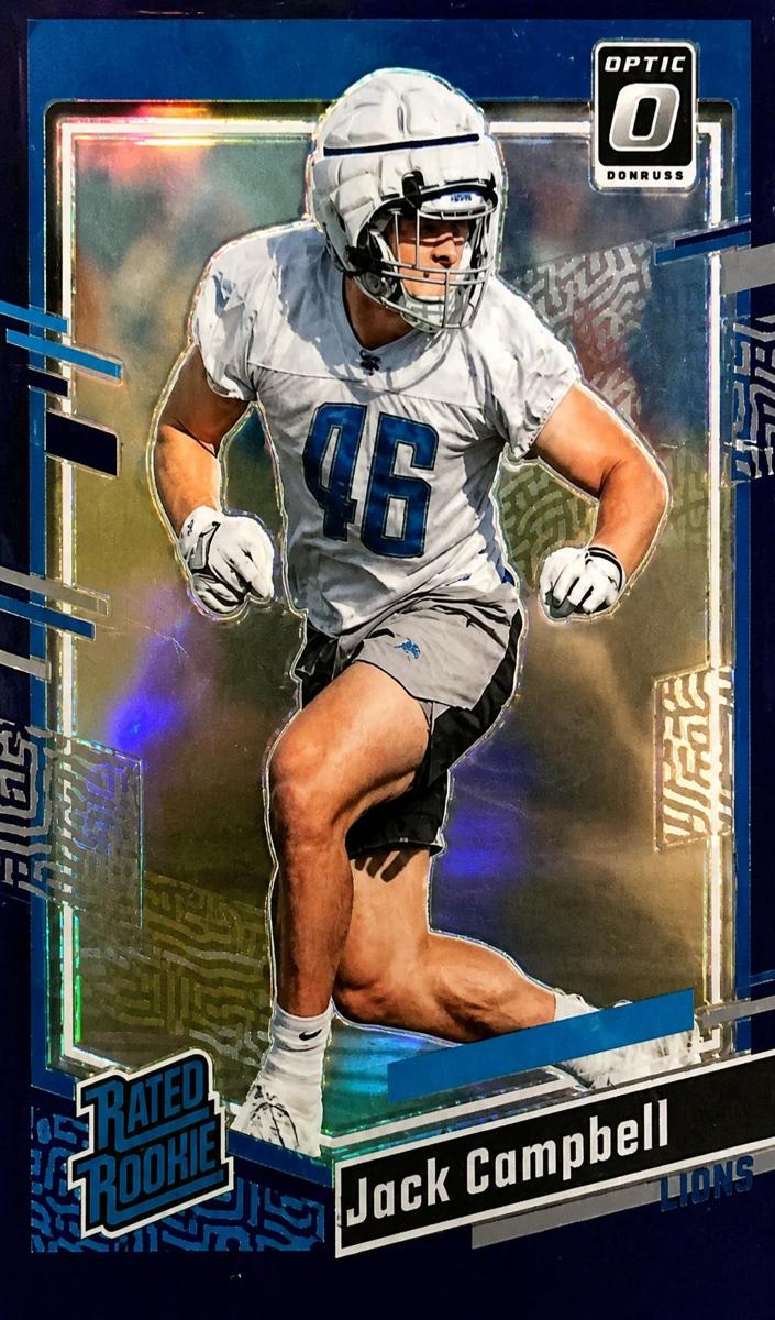 2023 Donruss Optic Football Purple Jack Campbell #235