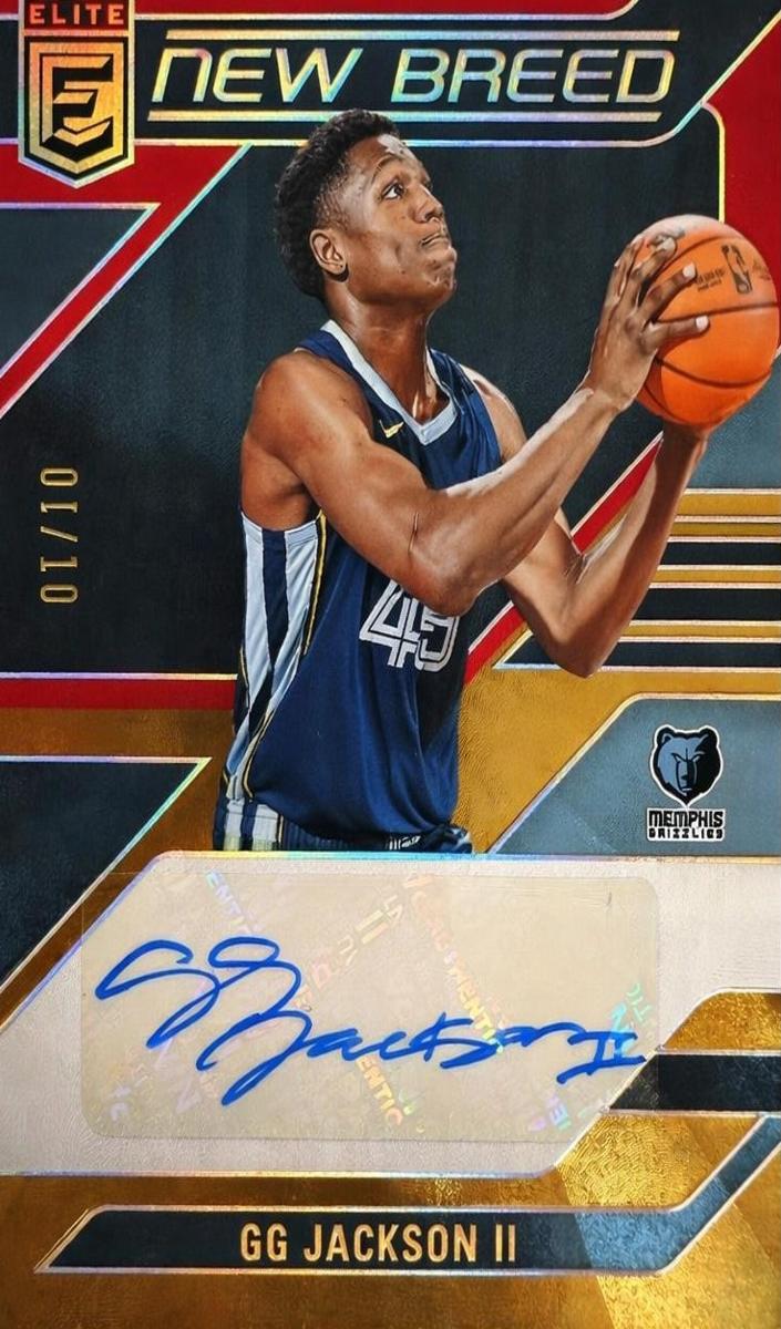 2023 Donruss Elite Basketball Gold GG Jackson II #NB-GGJ
