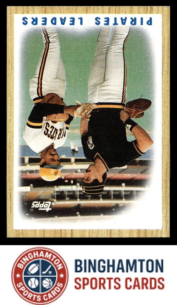 1987 Topps Baseball Pirates Leaders #131 PSA 8.5