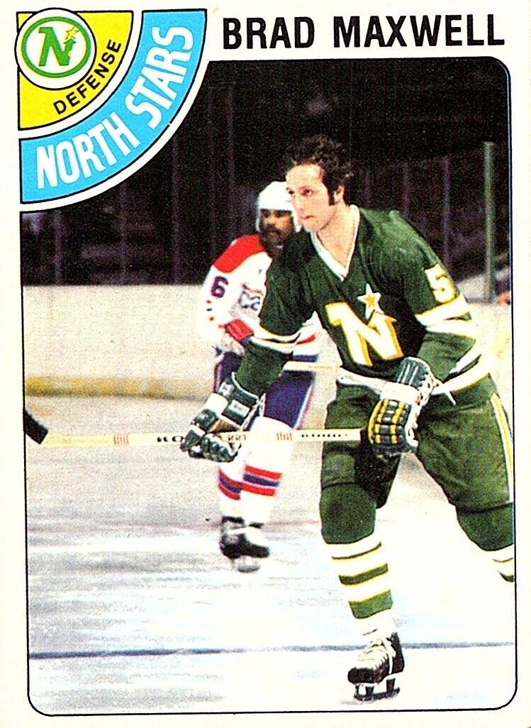 1978 O-Pee-Chee Hockey Brad Maxwell #83