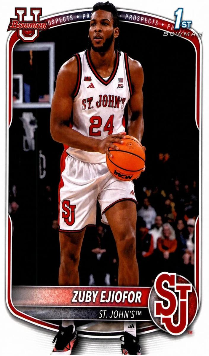 2025 Bowman Basketball Zuby Ejiofor #BPP-22