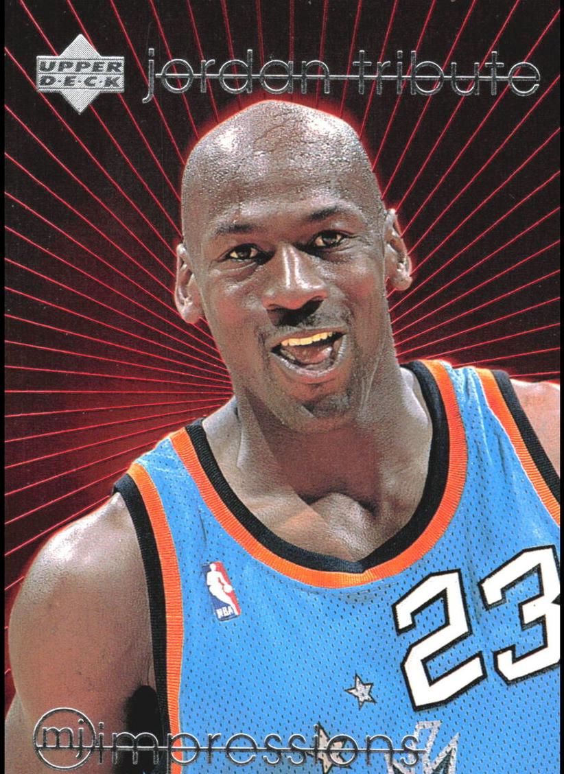 1997 Upper Deck Michael Jordan Tribute Basketball Michael Jordan #MJ60 SGC 7