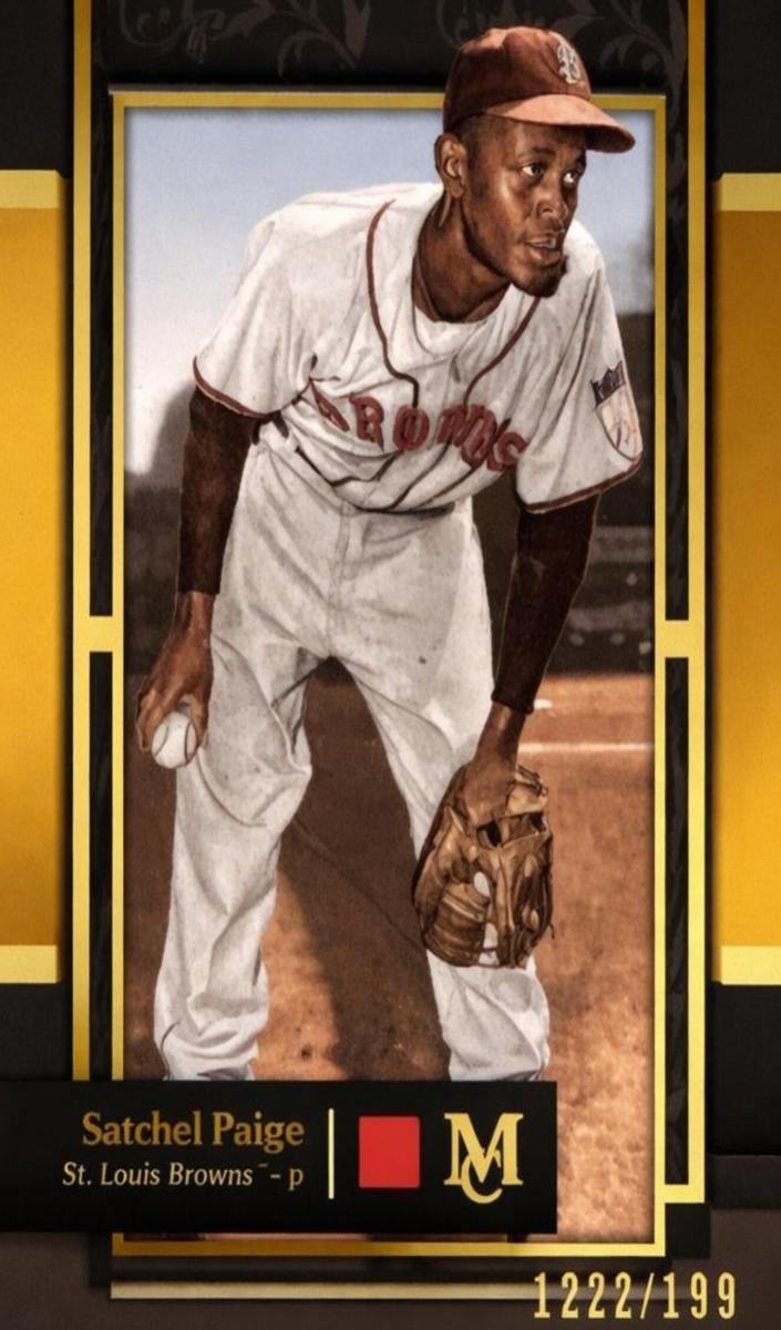 2024 Topps Museum Collection Baseball Gold Satchel Paige #18