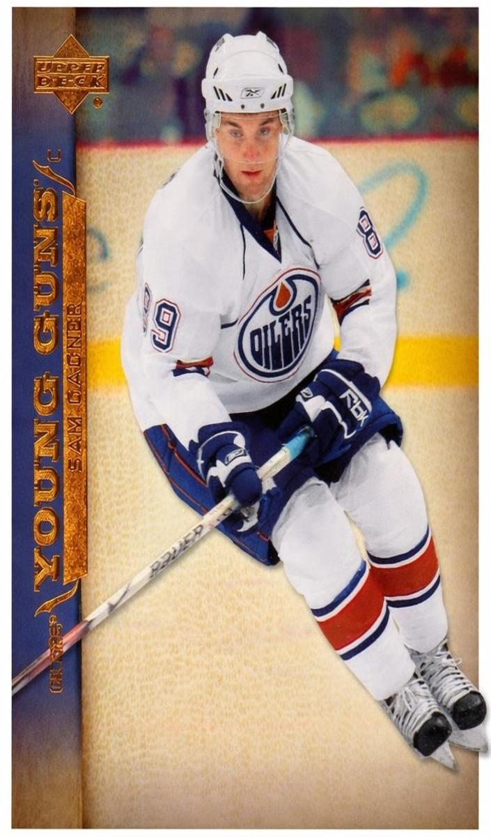 2007 Upper Deck Hockey Sam Gagner #218 PSA 9